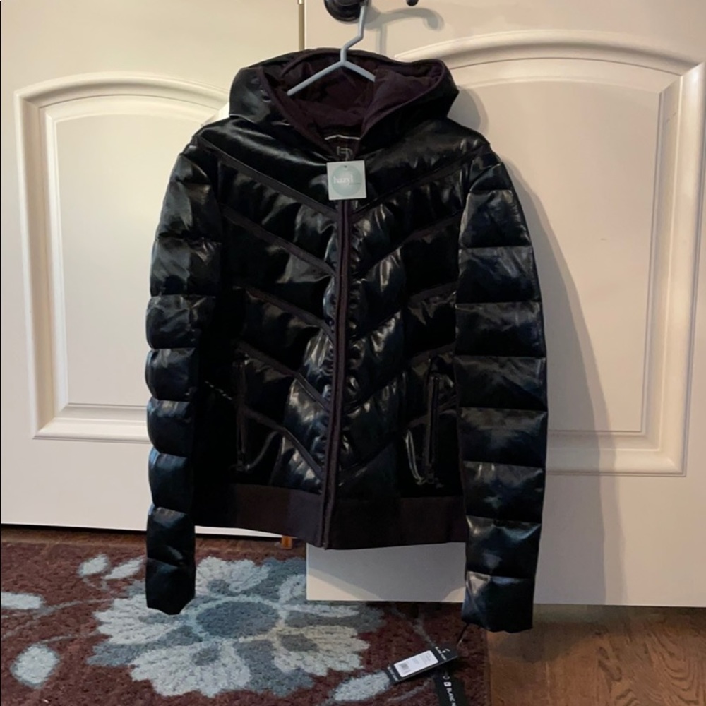 Brand new - Black Noir freestyle mesh Inset puffer